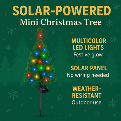 Solar Christmas Tree Lights