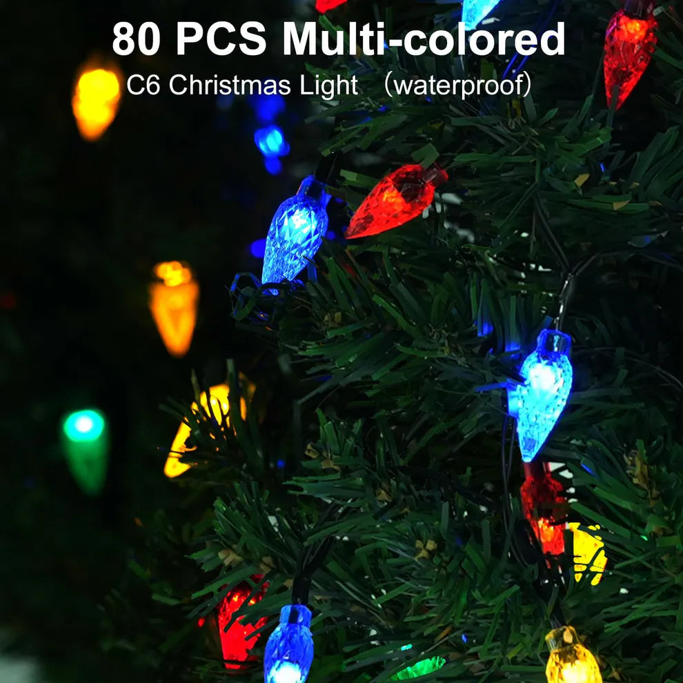 Solar Christmas Tree Lights