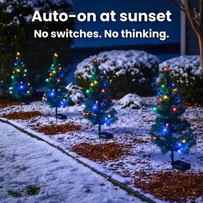 Solar Christmas Tree Lights